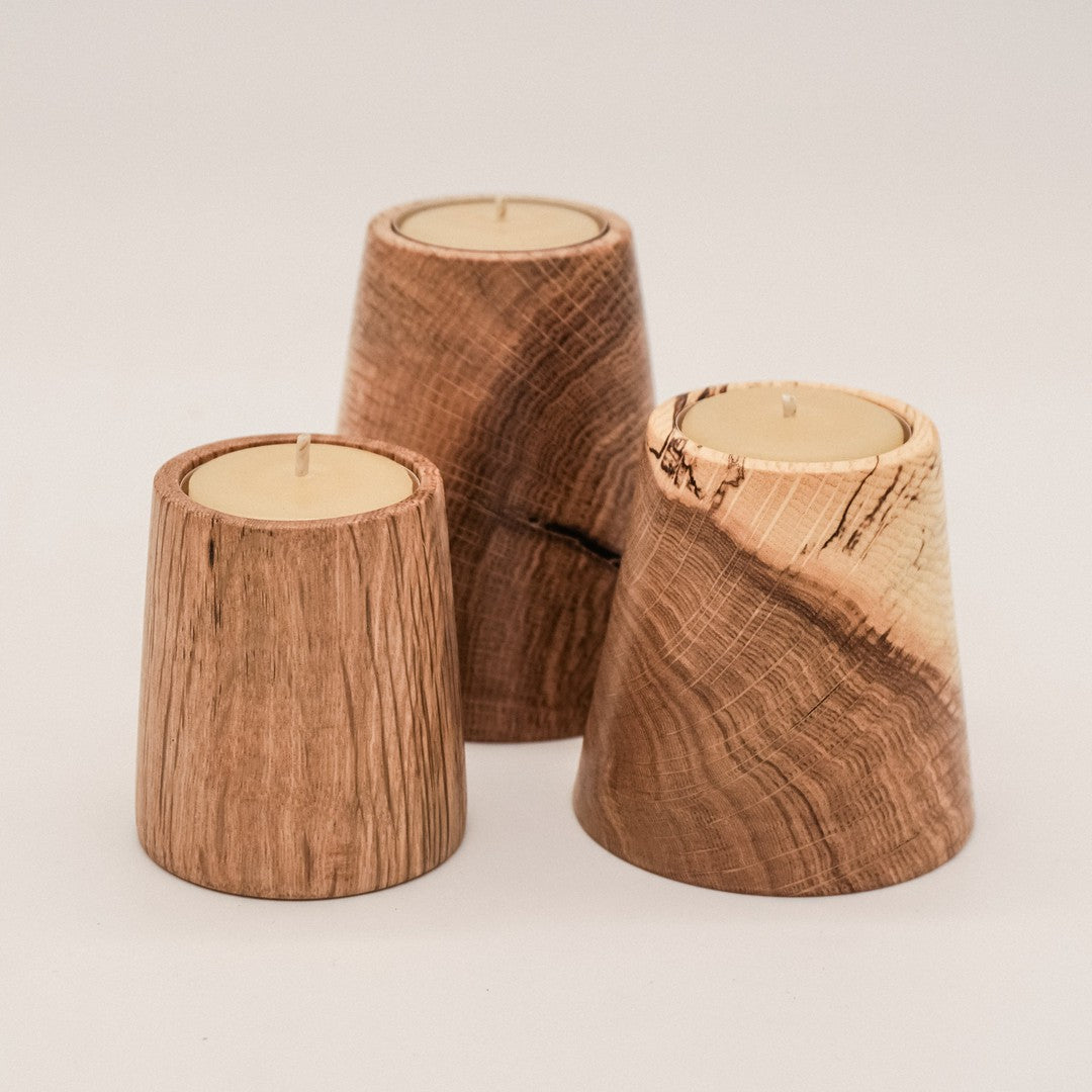 Huddle Candles - Wood