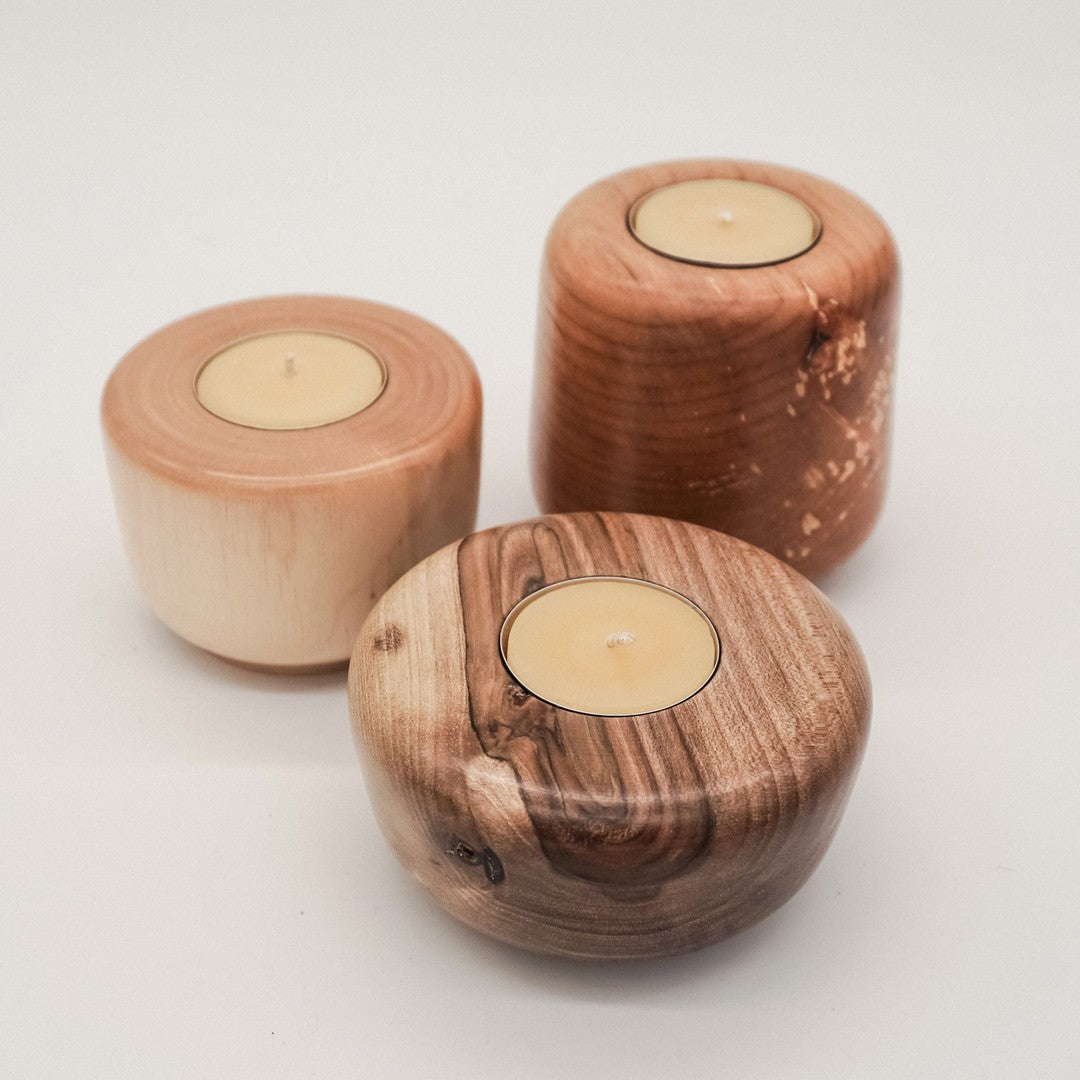 Clutch Candles - Wood