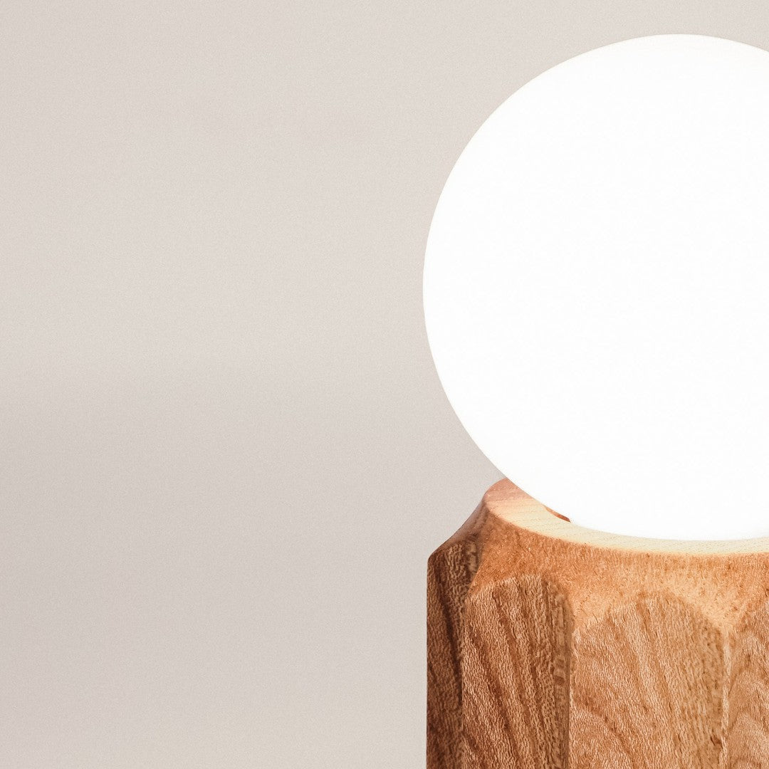 Sandpiper Lamp - Small (Limited Elm)